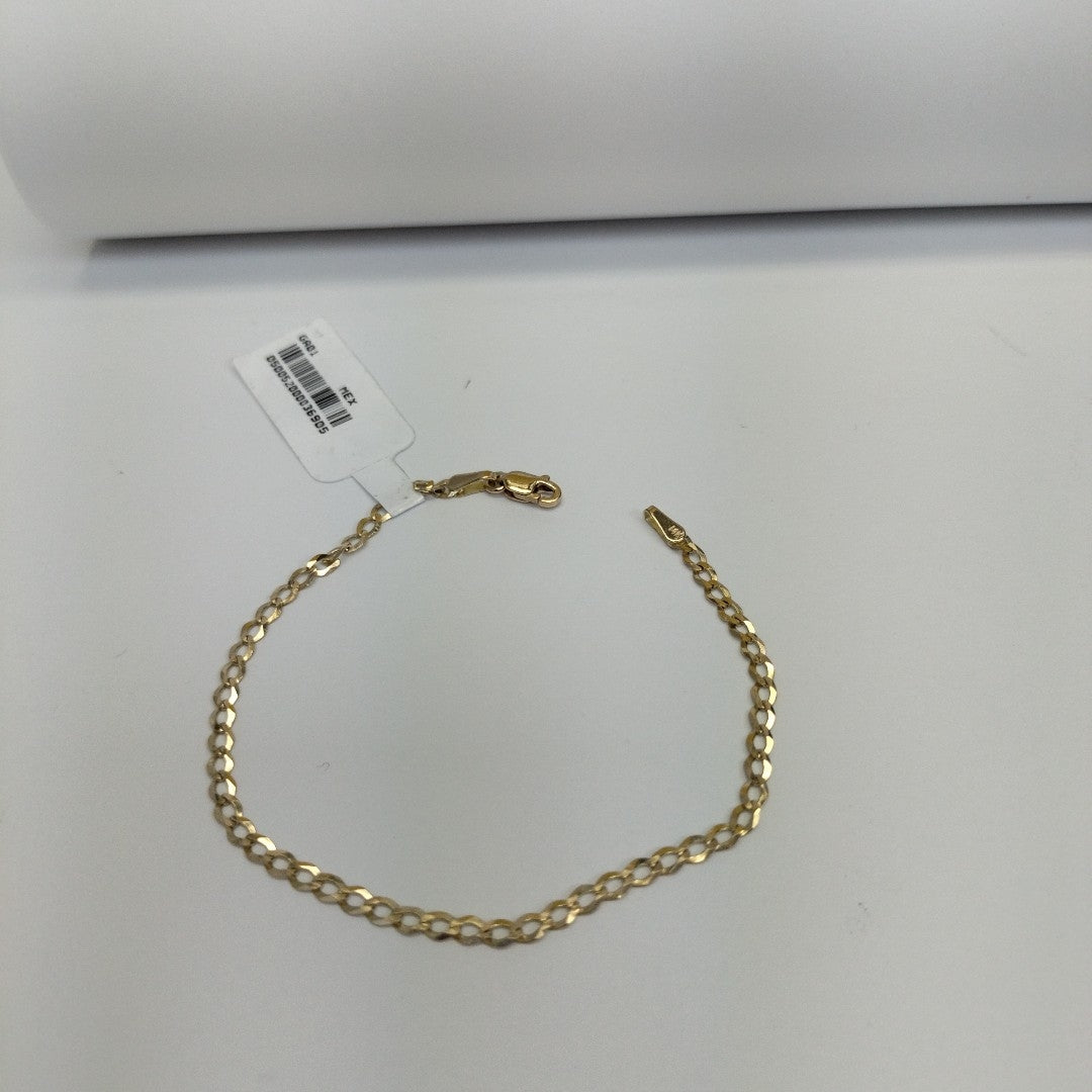 PULSERA BARBADA 14K 18 CM 1.9 GR (NUEVO)