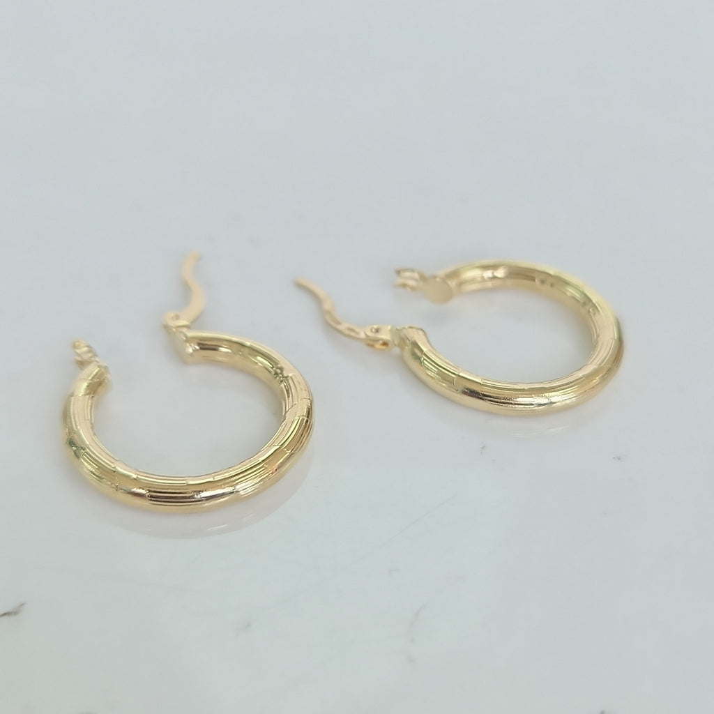 ARETES ARRACADAS 14K 2.8 GR (NUEVO)