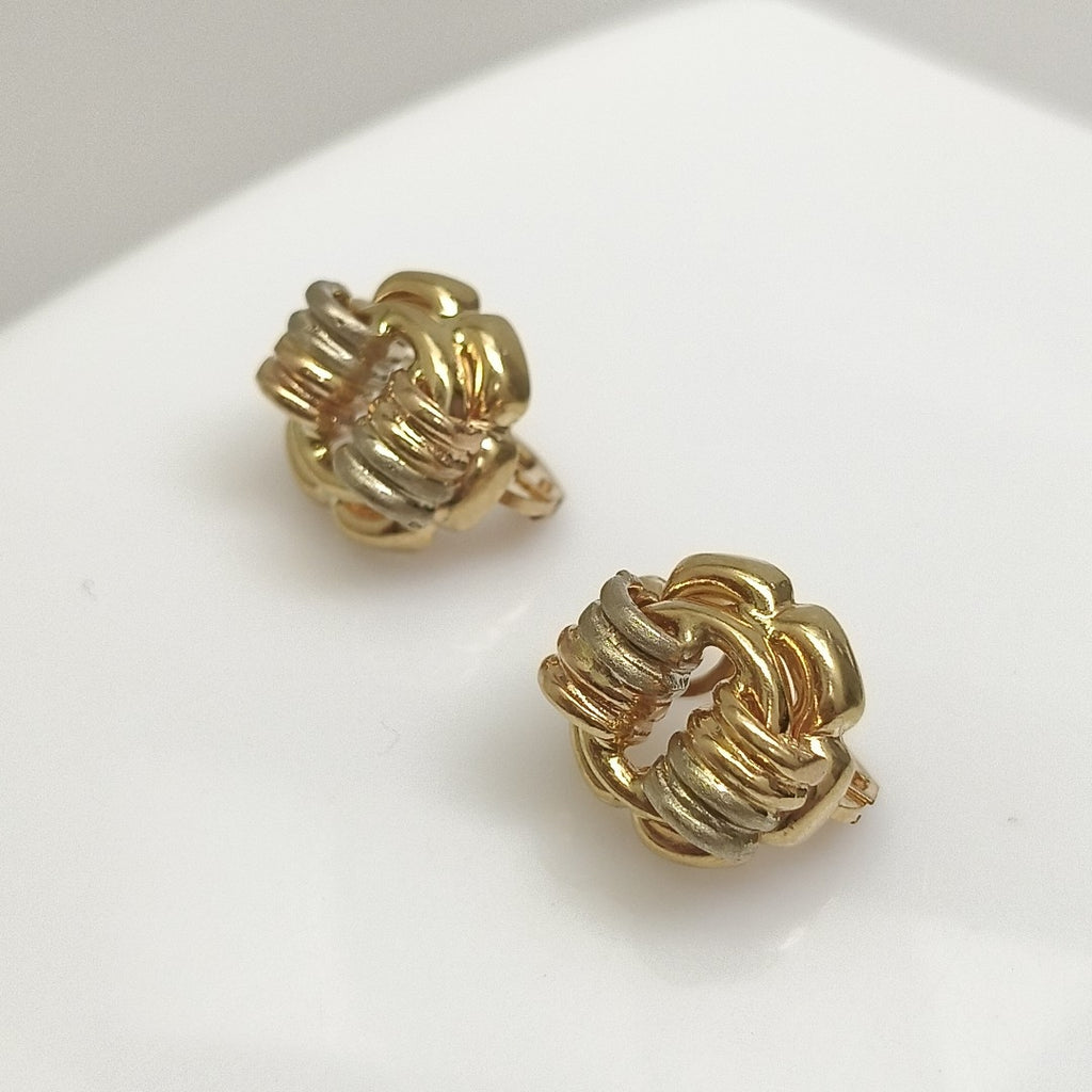 ARETES PAR ORO 10 K 6,40 GRMS (SEMINUEVO)