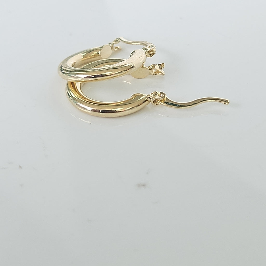 ARETES ARRACADAS 14K 1.5 GR (NUEVO)