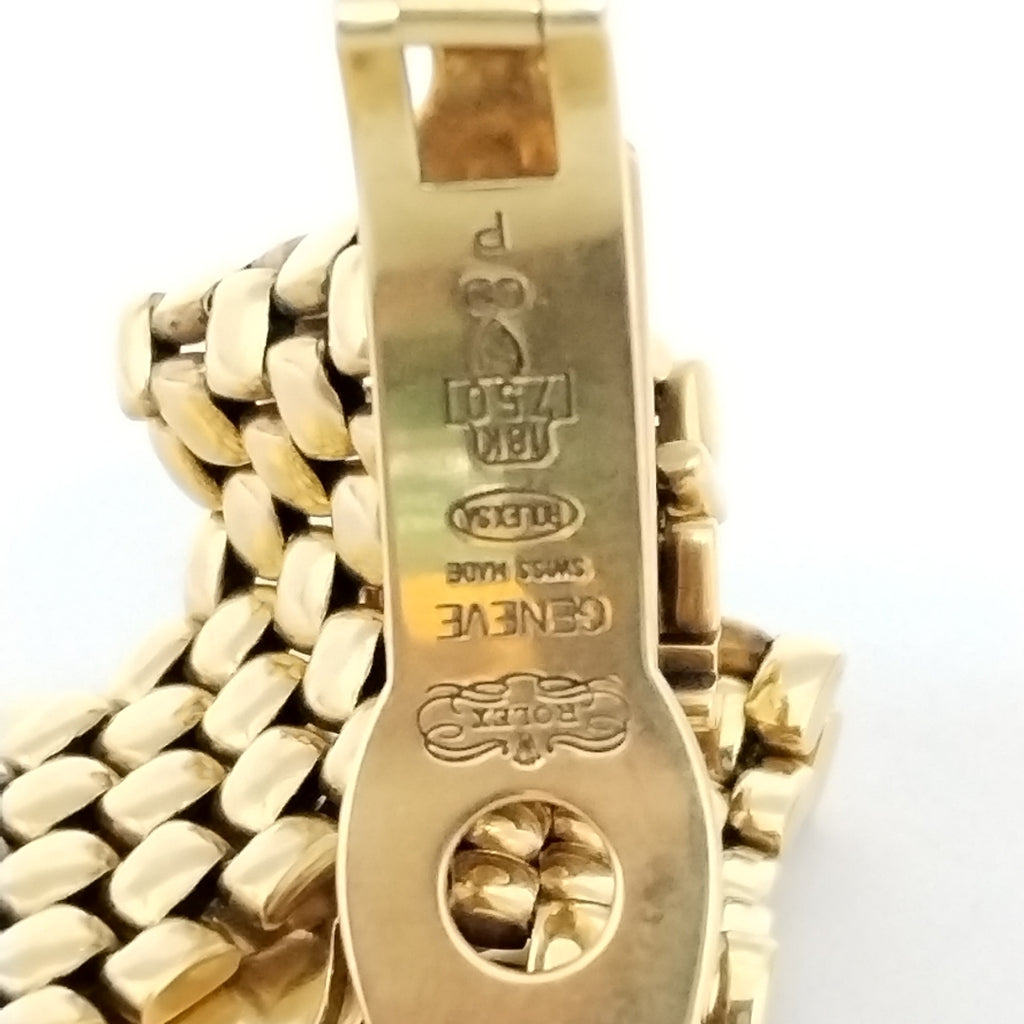 RELOJ CAJA Y PULSO ORO ORO 18 K 67.4 GRMS (SEMINUEVO)