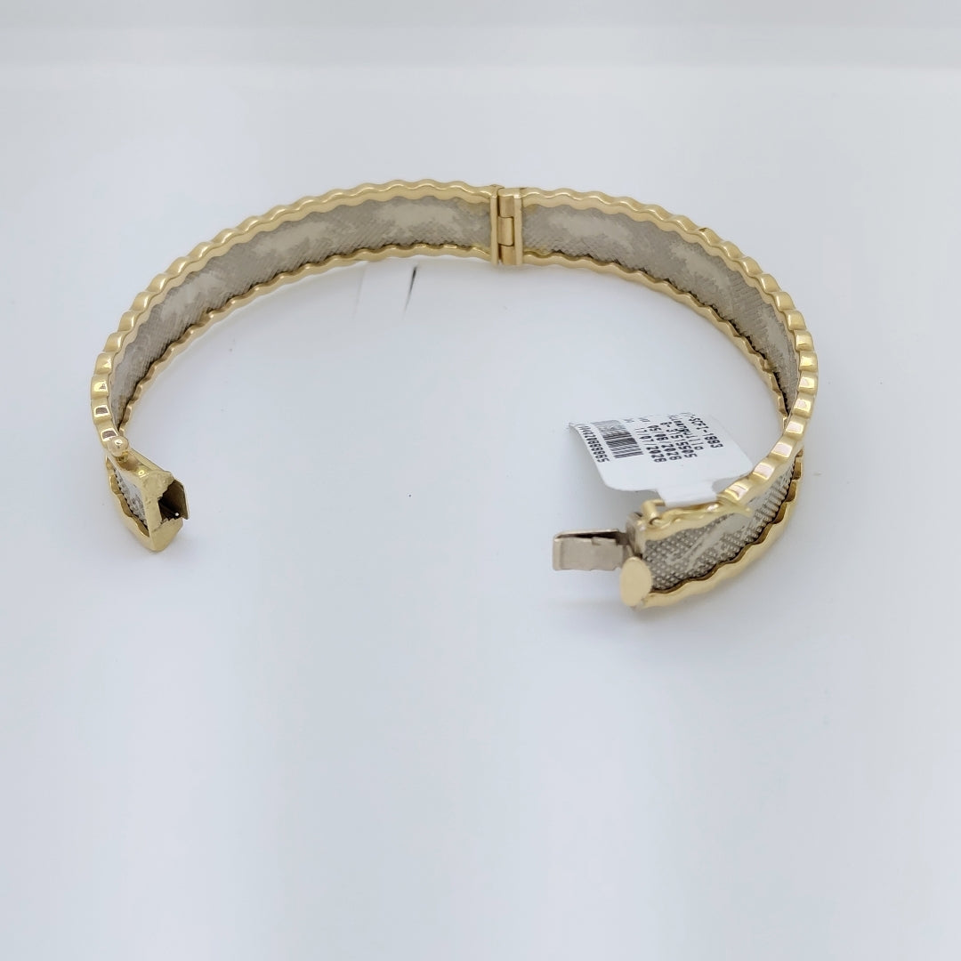 PULSERA RIGIDA ORO 14 K 10.6 GRMS (SEMINUEVO)