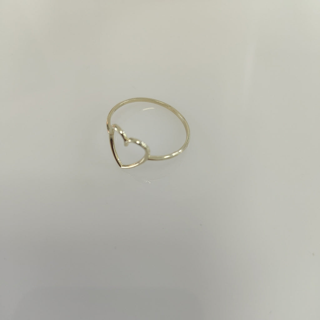 ANILLOS ANILLITO FIG CORAZON 10K TALLA 9 0.9 GR (NUEVO)