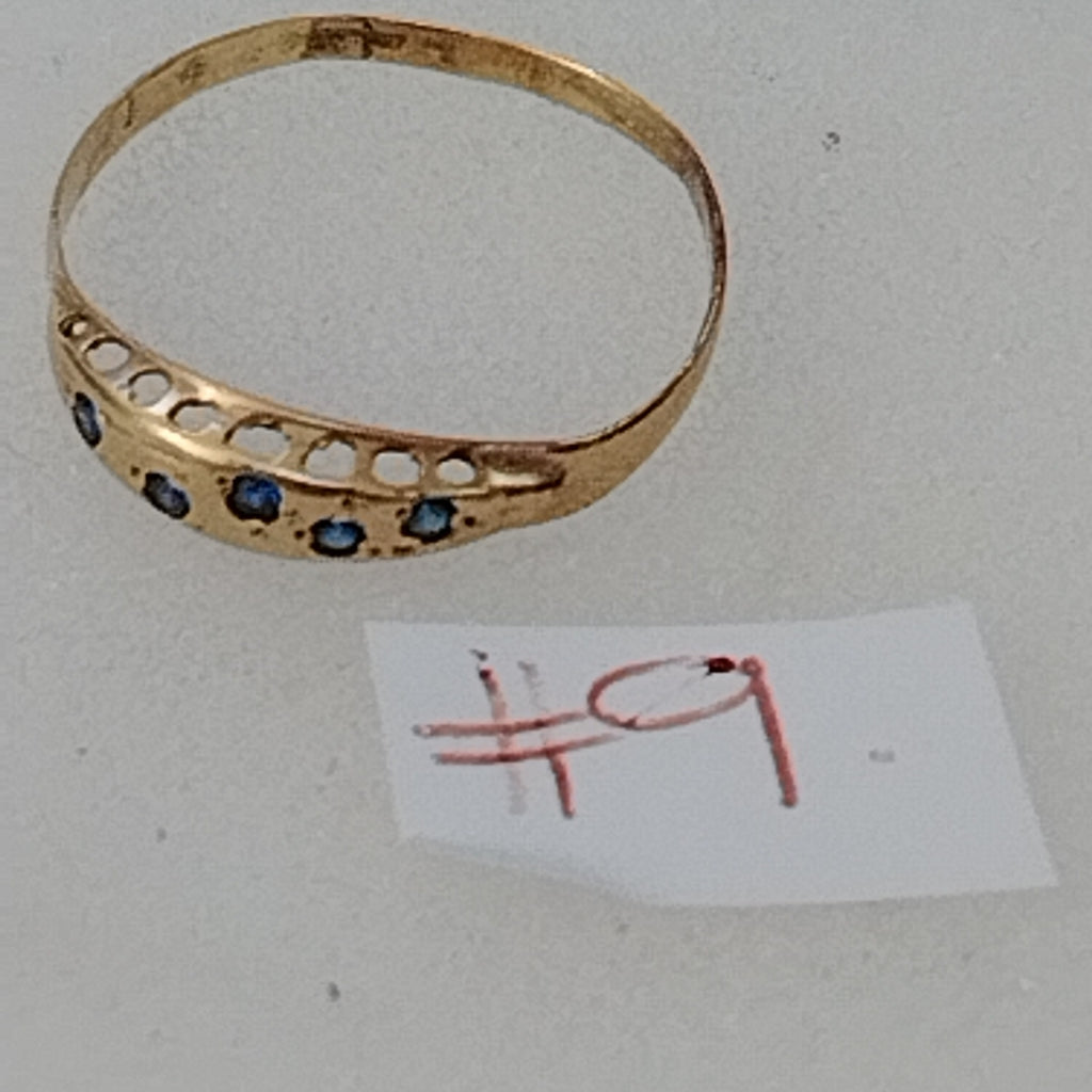 ANILLITO ORO 10 K 0.9 GRMS (SEMINUEVO)