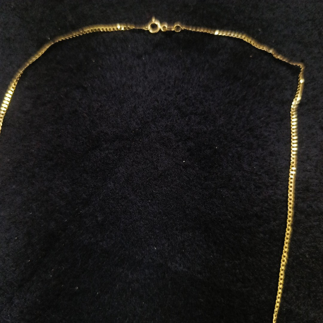 CADENAS BARBADA AMARILLA ORO 14K 2.1 (NUEVO)