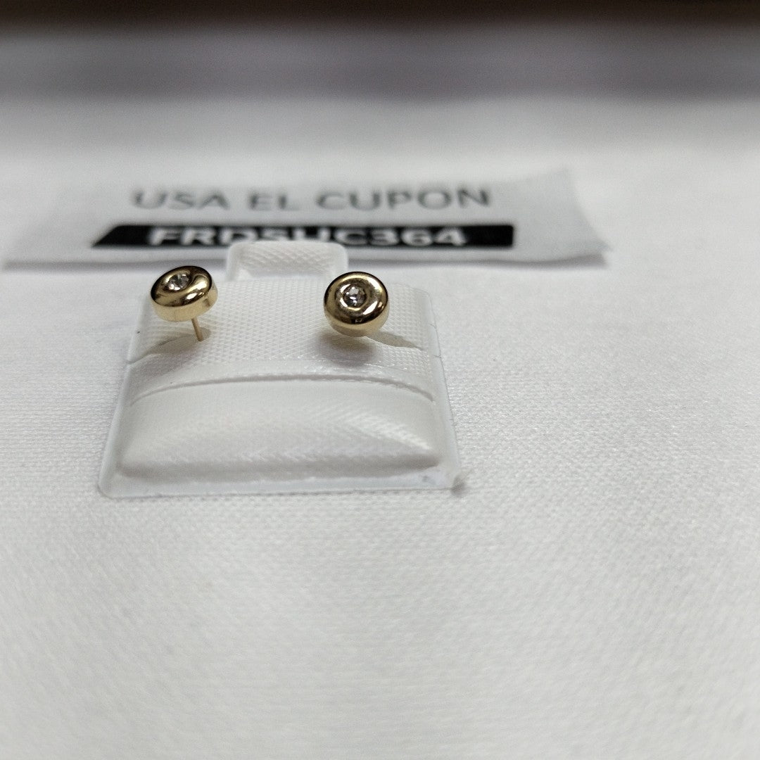 BROQUELES BROQUEL C CIRCONIA 14K 0.27 GR (NUEVO)