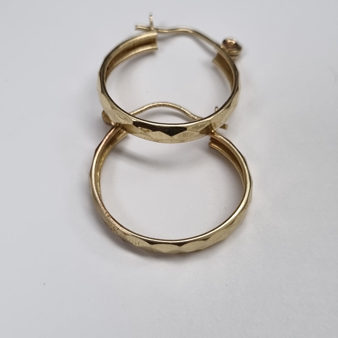 ARRACADAS PAR ORO 14 K 2,60 GRMS (SEMINUEVO)