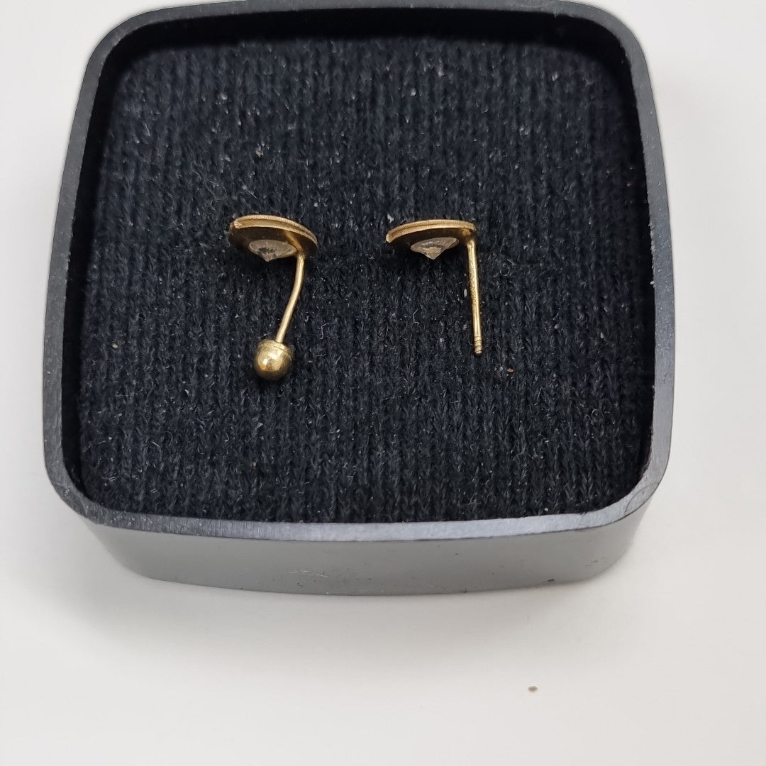 BROQUELES PAR ORO 10 K 0.5 GRMS (SEMINUEVO)