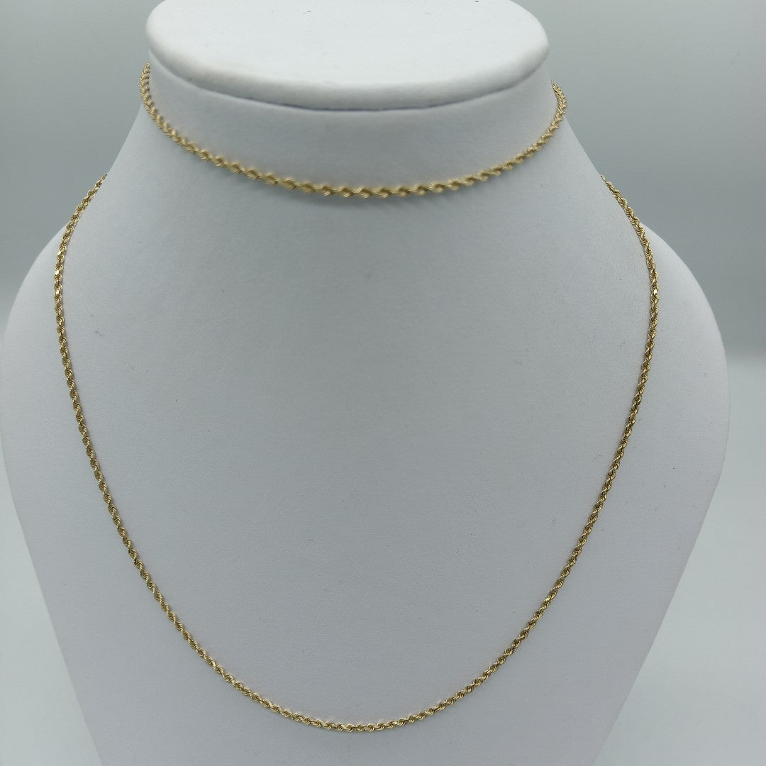 CADENA ORO 14 K 5,10 GRMS (SEMINUEVO)