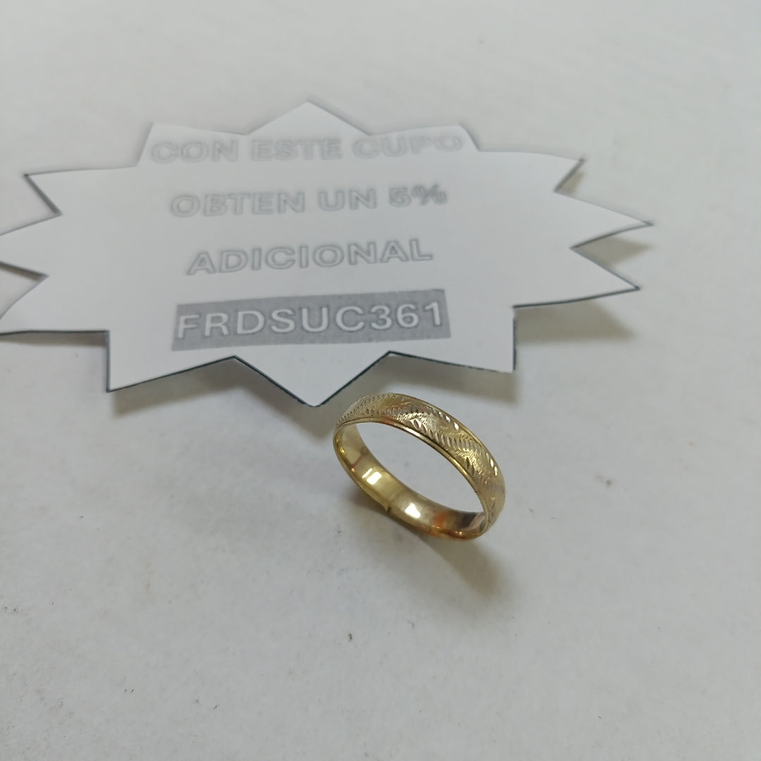 ARGOLLA ORO 14 K 2,80 GRMS (SEMINUEVO)