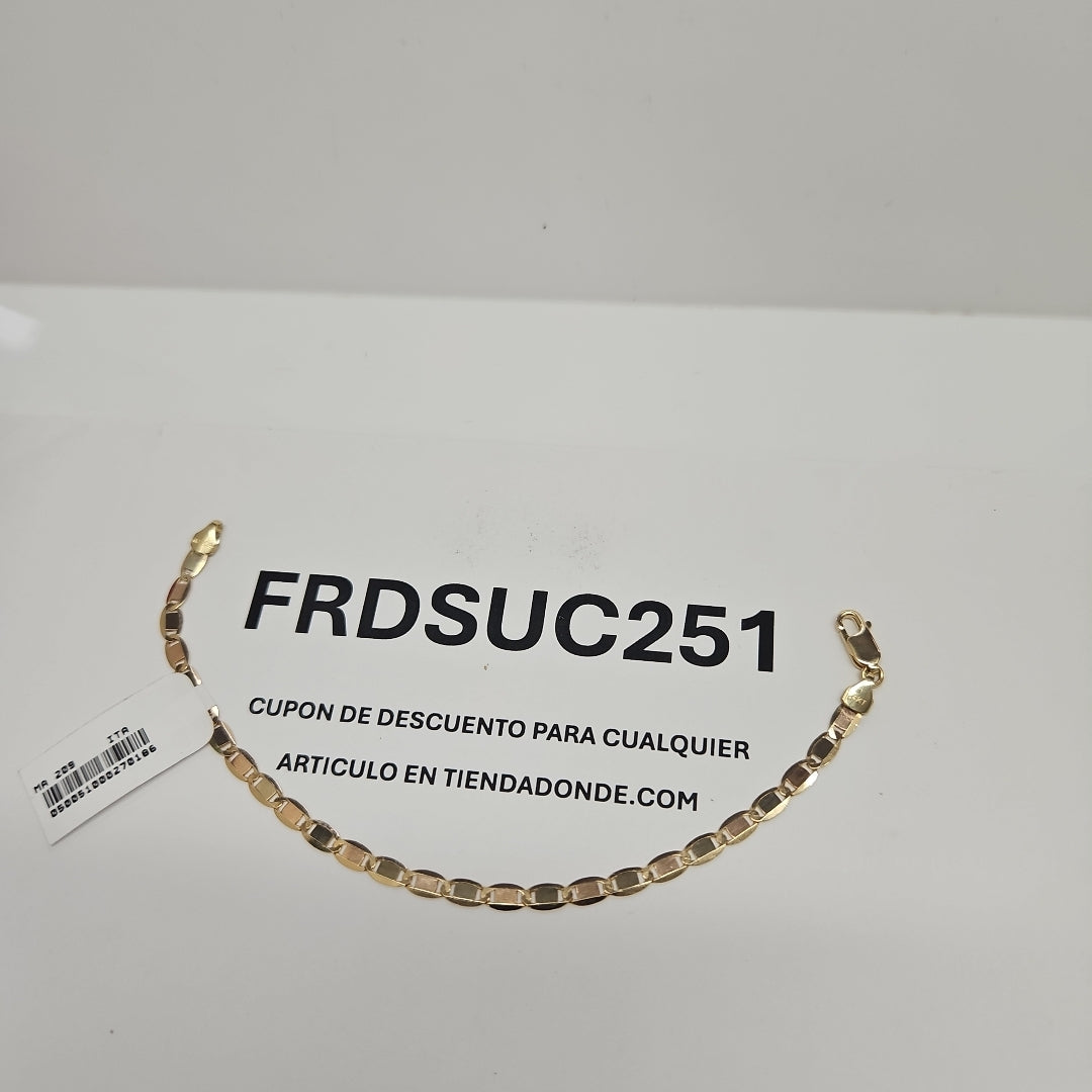PULSERAS DAMA ORO 14K 3.8 (NUEVO)