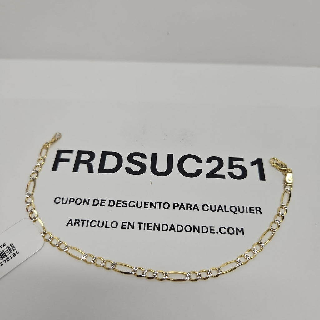 PULSERAS DAMA CARTIER 3 1 DIAMANTADA ORO 14K 2.6 (NUEVO)