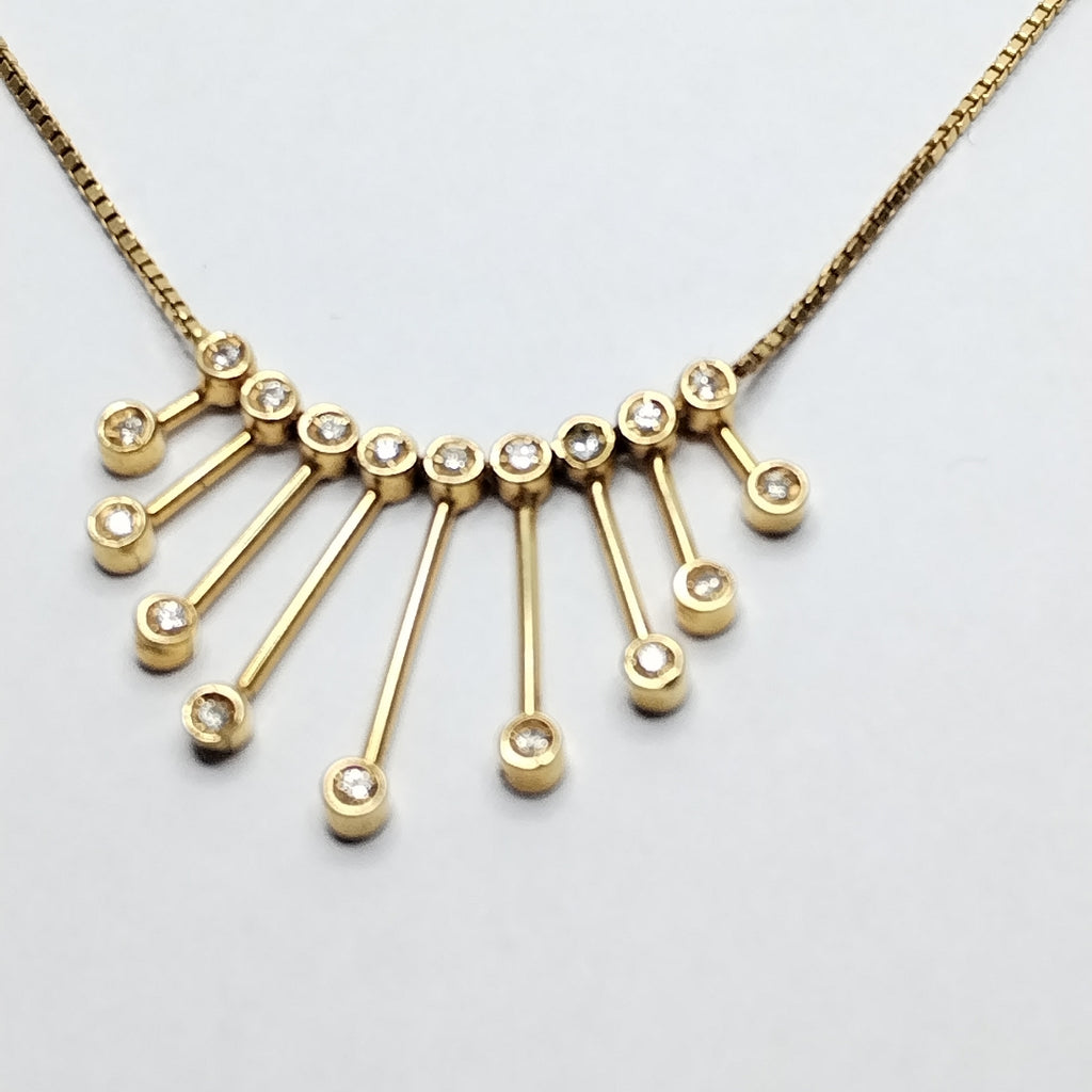 GARGANTILLA ORO 14 K 5,80 GRMS (SEMINUEVO)