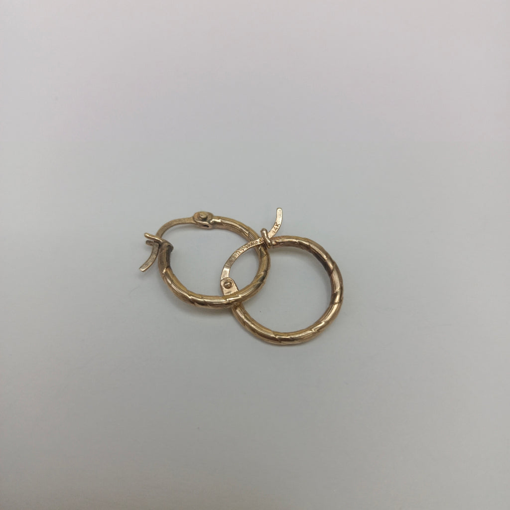 ARRACADAS PAR ORO 14 K 1.3 GRMS (SEMINUEVO)