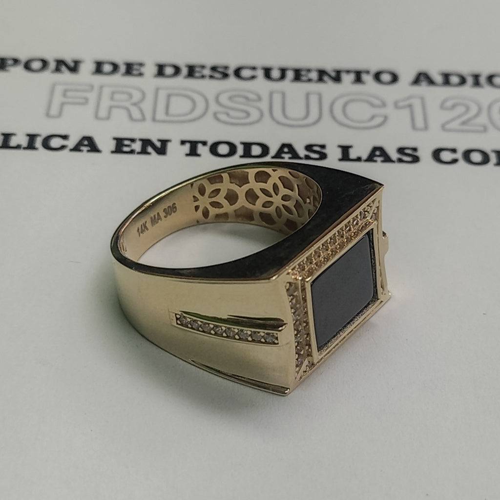 ANILLOS CABALLERO ORO 14K 7.5 (NUEVO)