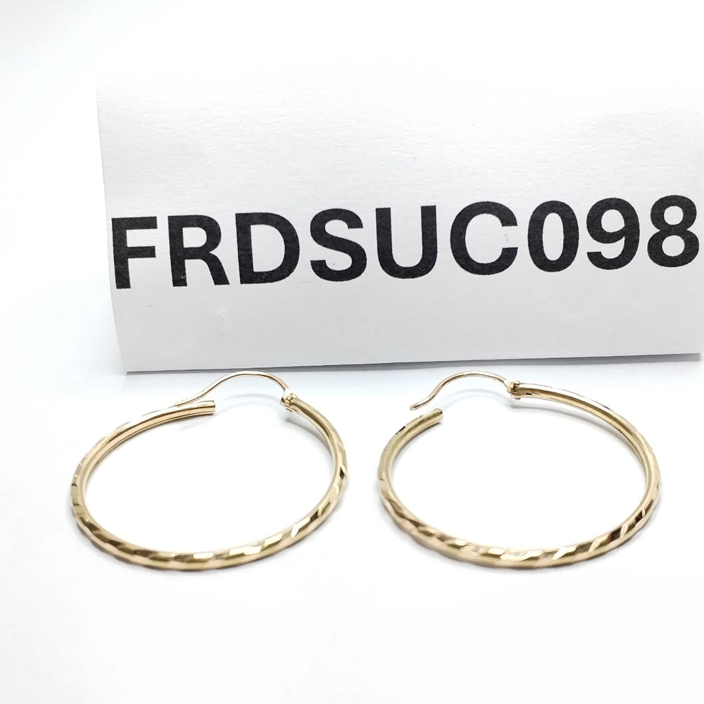 ARRACADAS PAR ORO 14 K 2.3 GRMS (SEMINUEVO)