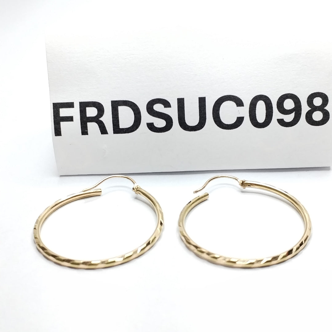 ARRACADAS PAR ORO 14 K 2.3 GRMS (SEMINUEVO)