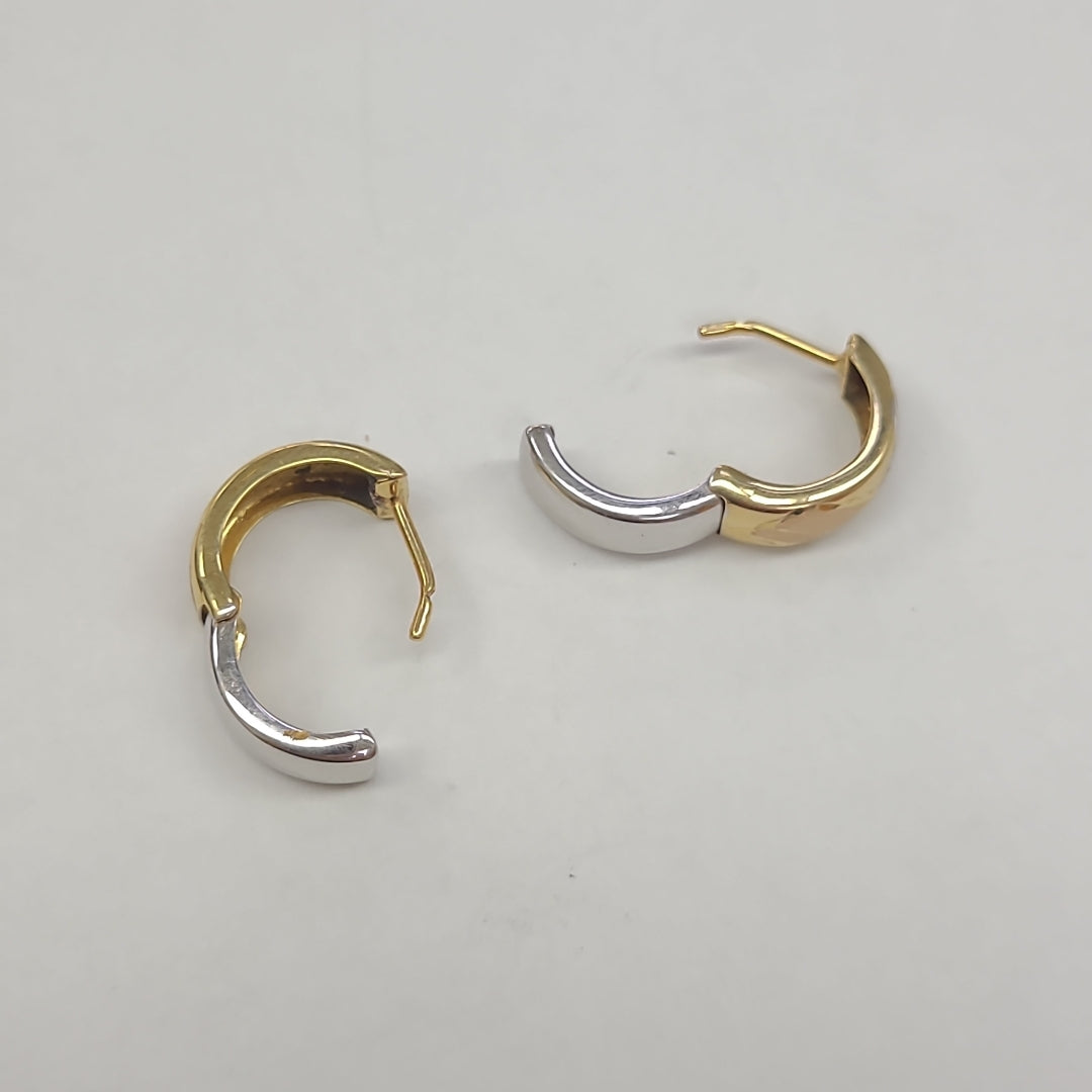 ARRACADAS PAR ORO 14 K 1.4 GRMS (SEMINUEVO)