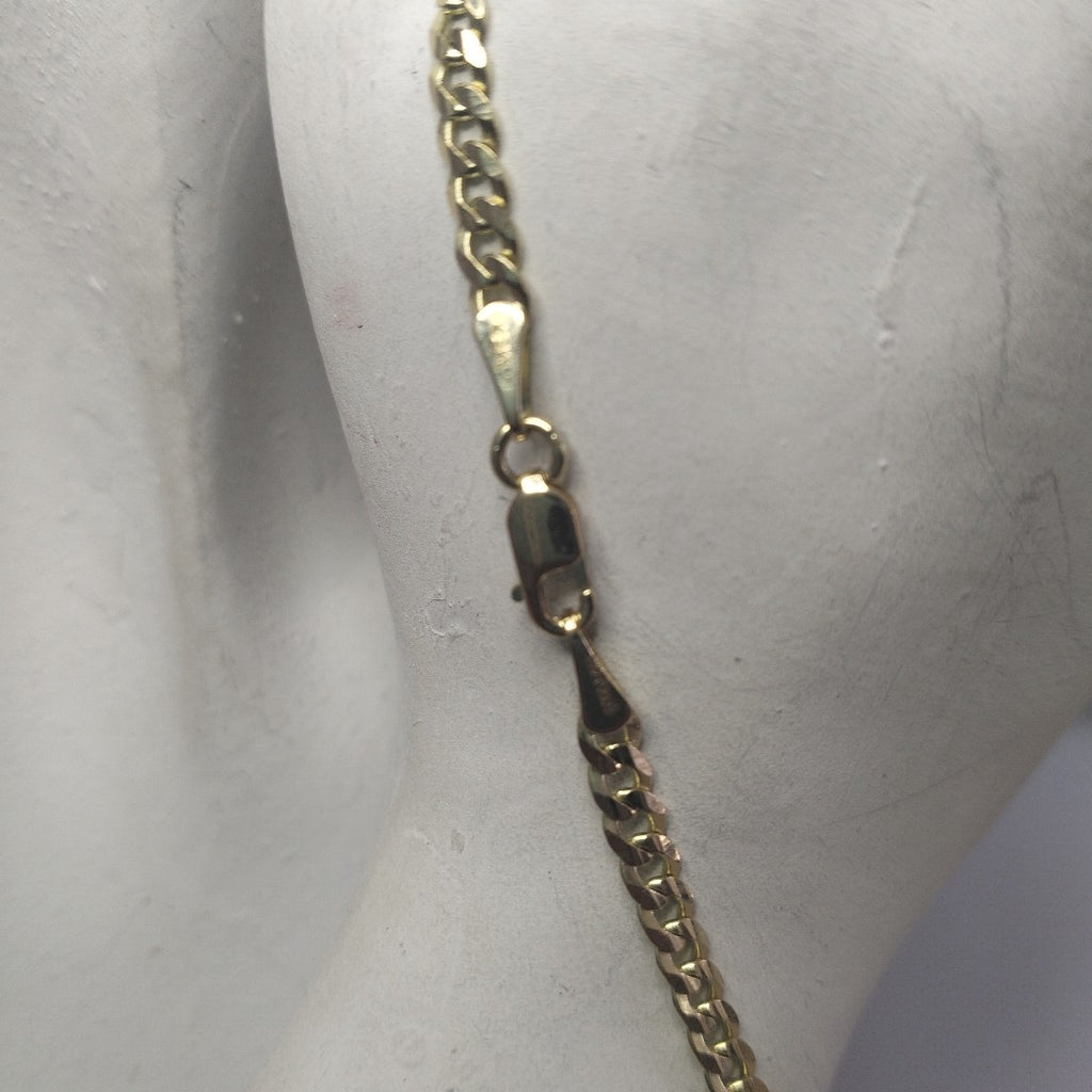 PULSERA BARBADA 14K 21 CM 3.8 GR (NUEVO)