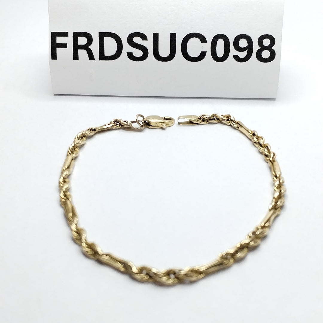 PULSERA ORO 14 K 3.4 GRMS (SEMINUEVO)
