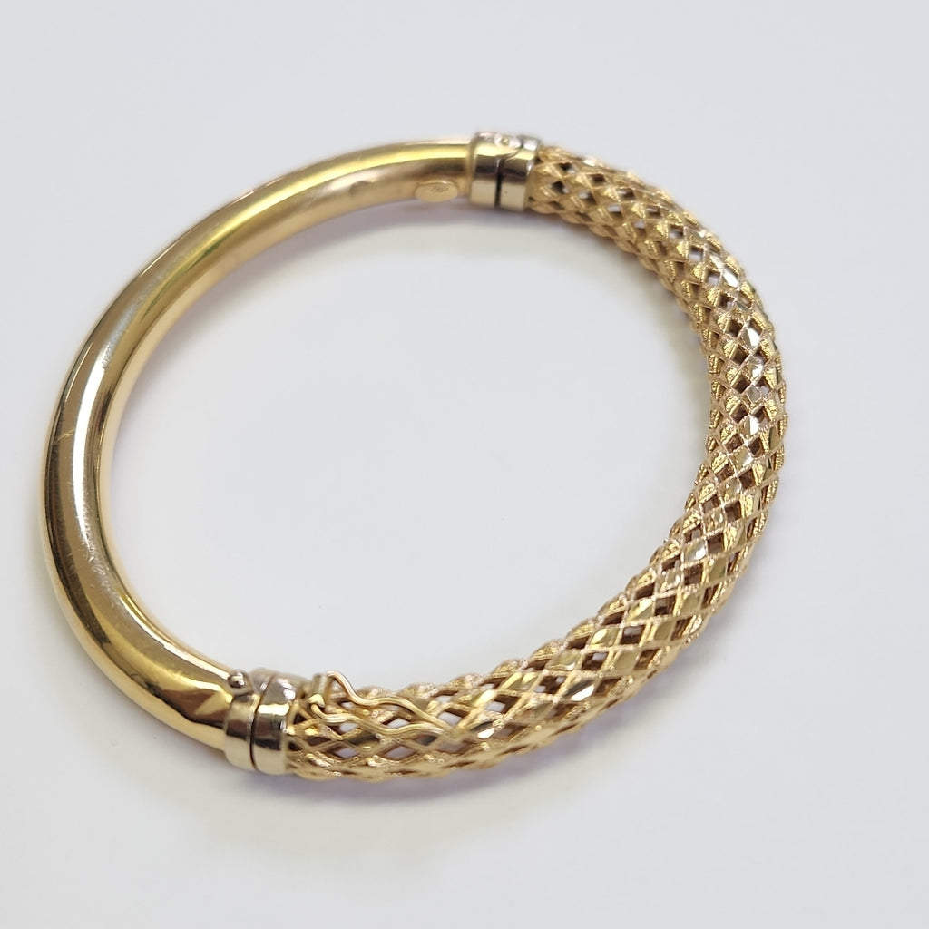 PULSERA RIGIDA ORO 18 K 16.4 GRMS (SEMINUEVO)