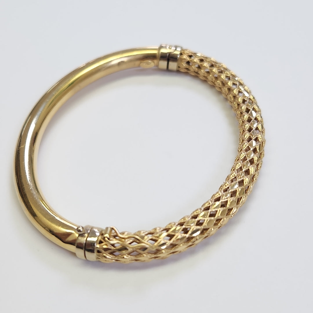 PULSERA RIGIDA ORO 18 K 16.4 GRMS (SEMINUEVO)