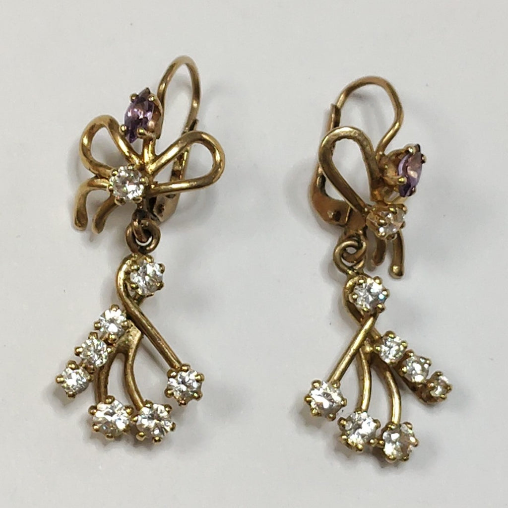 ARETES PAR ORO 10 K 4,40 GRMS (SEMINUEVO)