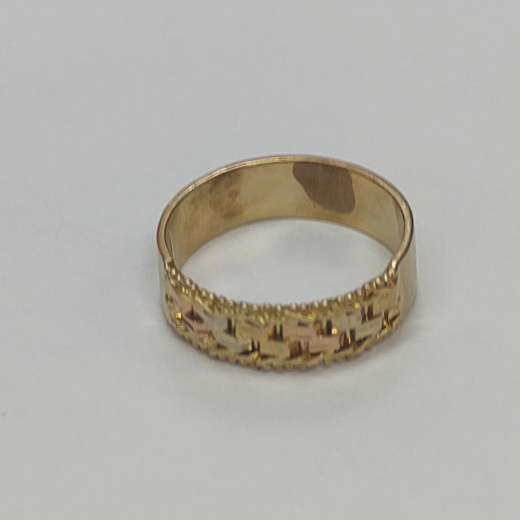 ANILLITO ORO COMBINADO 14 K 5,00 GRMS (SEMINUEVO)