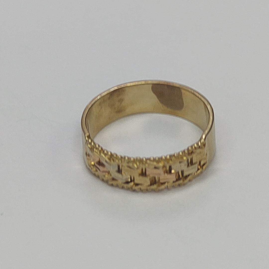 ANILLITO ORO COMBINADO 14 K 5,00 GRMS (SEMINUEVO)