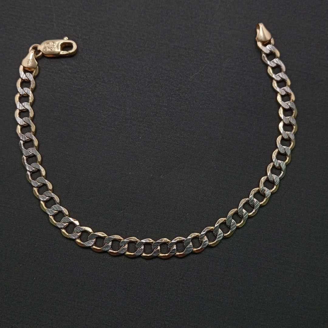 PULSERA ORO,RODIADO 10 K 5,70 GRMS (SEMINUEVO)