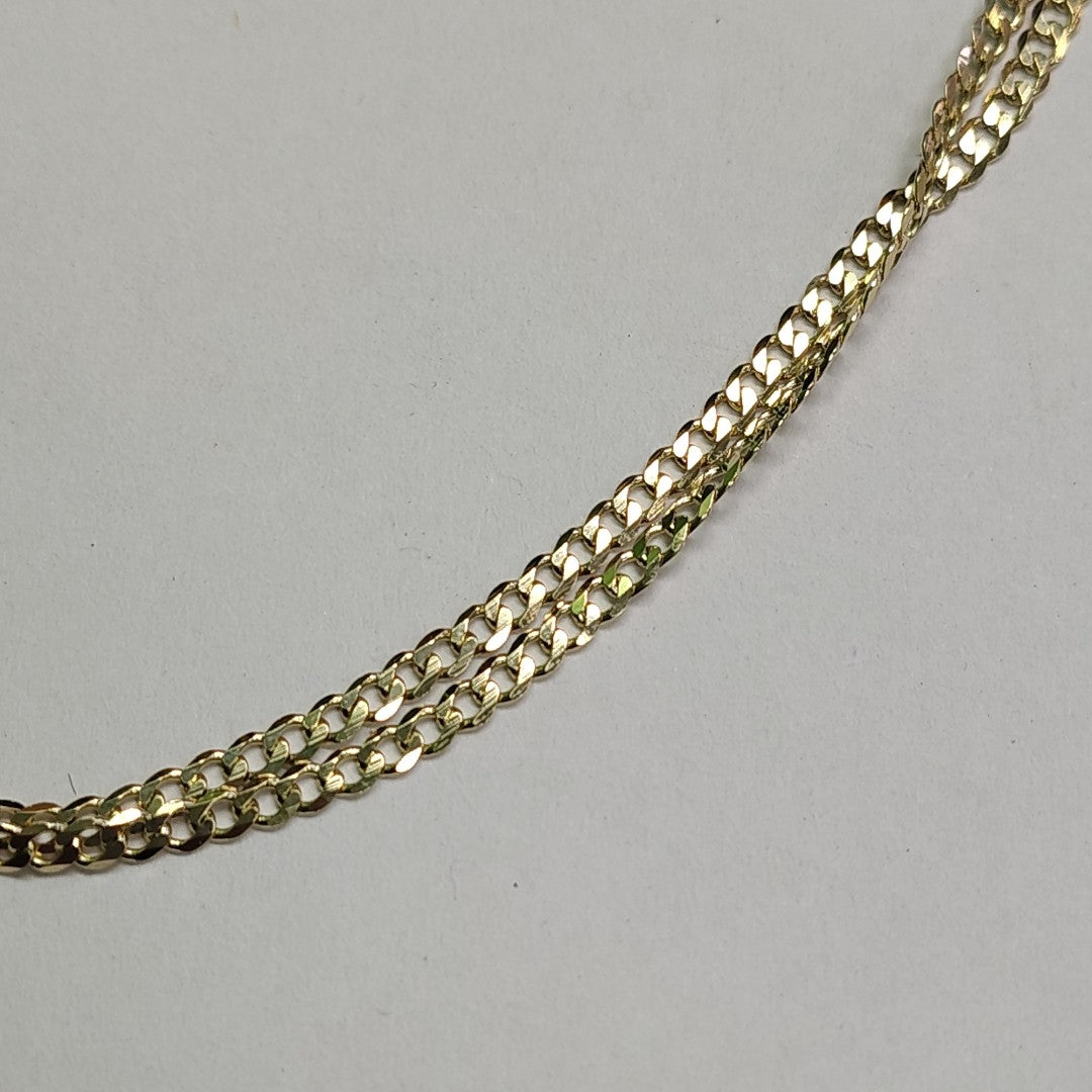 CADENA BARBADA 14K 60 CM 5.9 GR (NUEVO)
