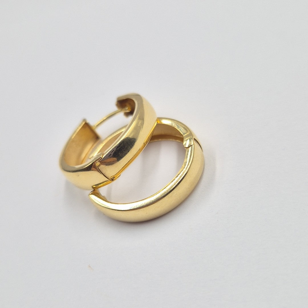 ARRACADAS PAR ORO 14 K 2.3 GRMS (SEMINUEVO)