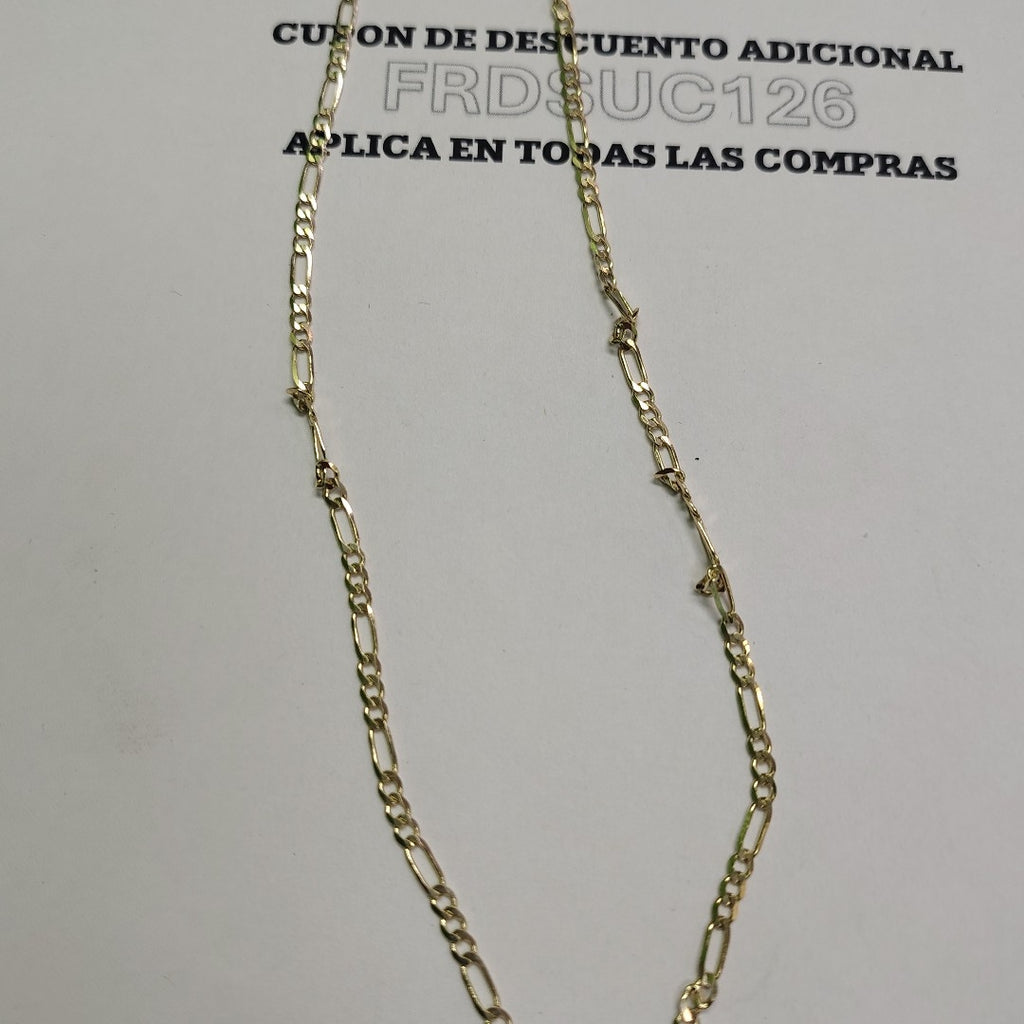 CADENA 3X1 14K 50 CM 4.5 GR (NUEVO)