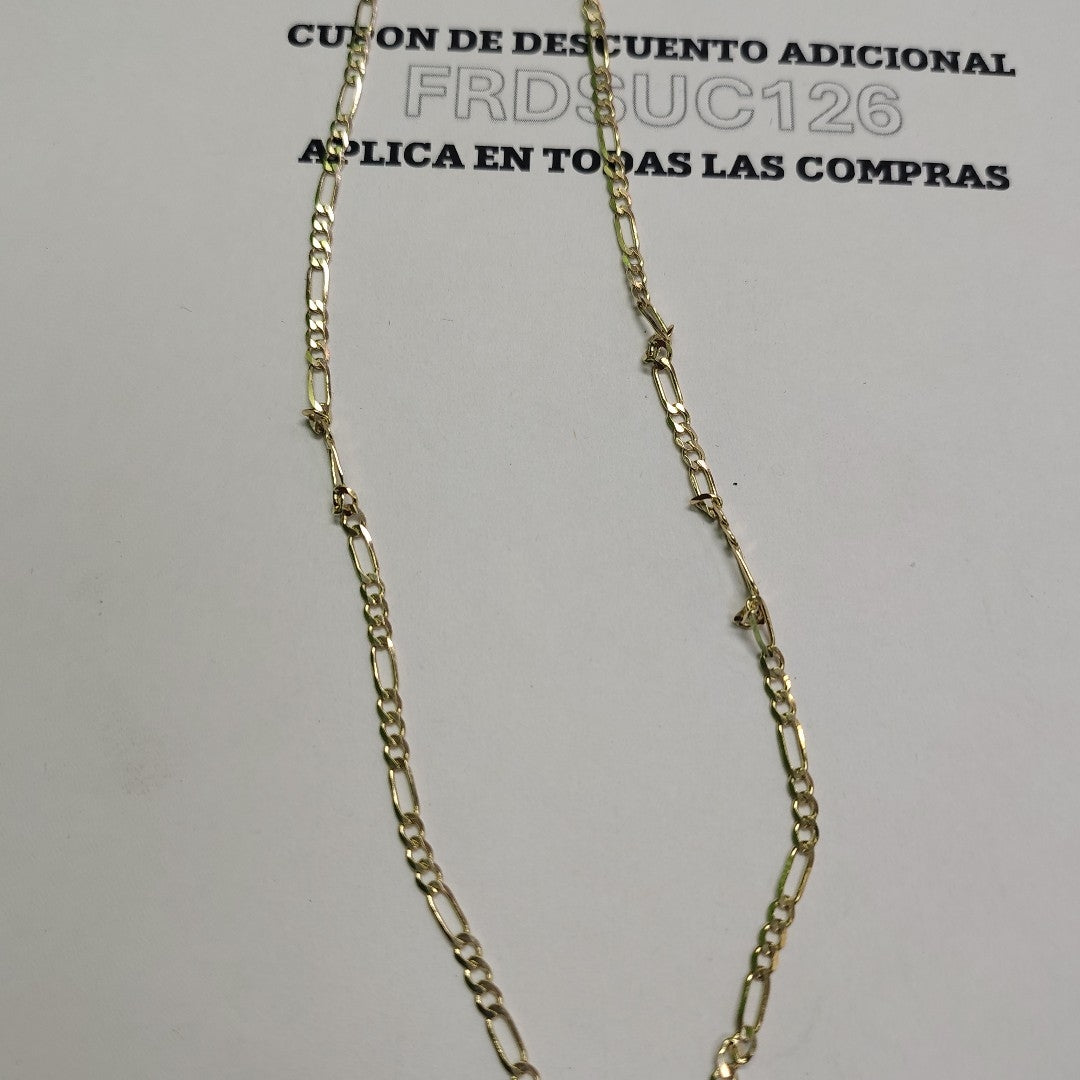 CADENA 3X1 14K 50 CM 4.5 GR (NUEVO)