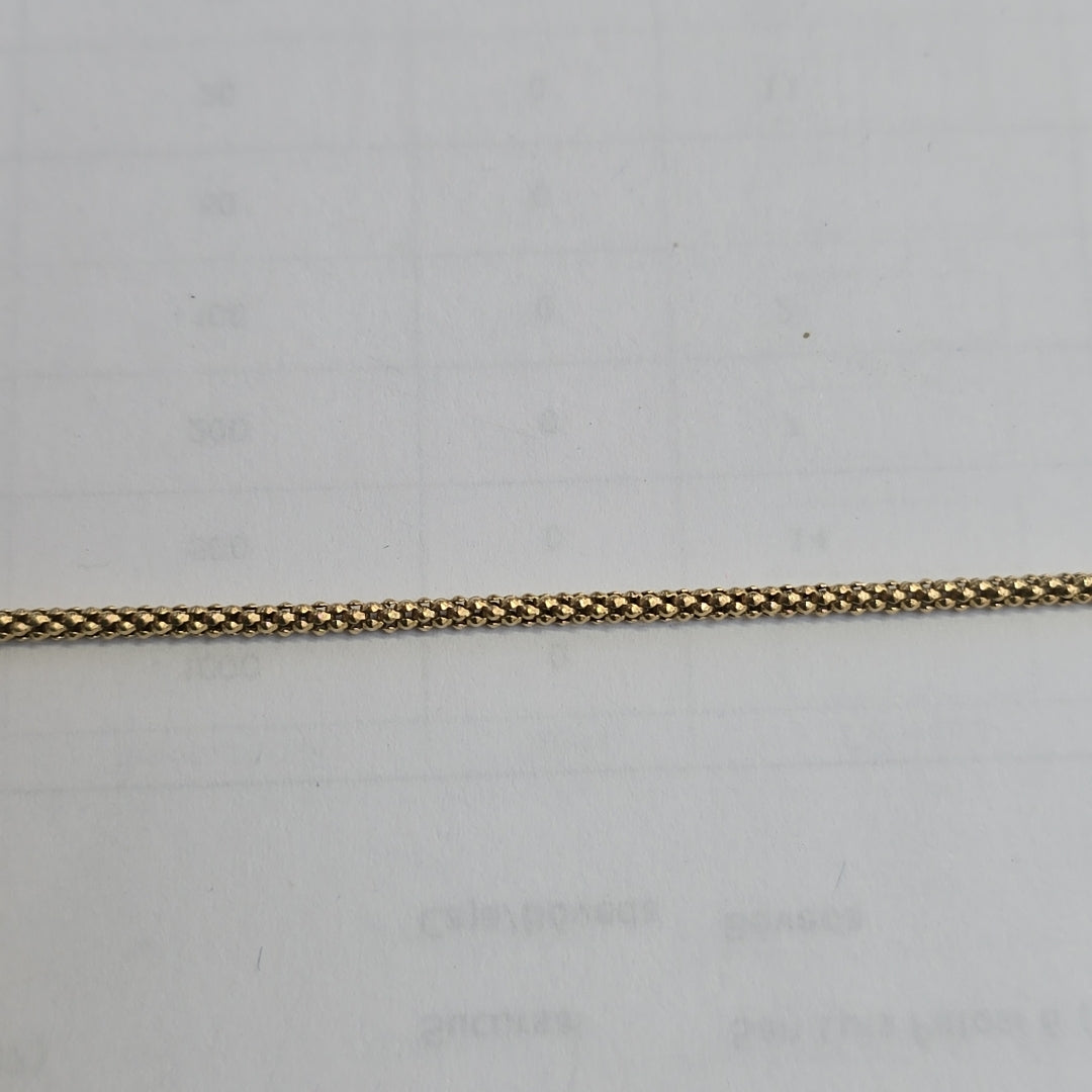 CADENA ORO 14 K 4,50 GRMS (SEMINUEVO)