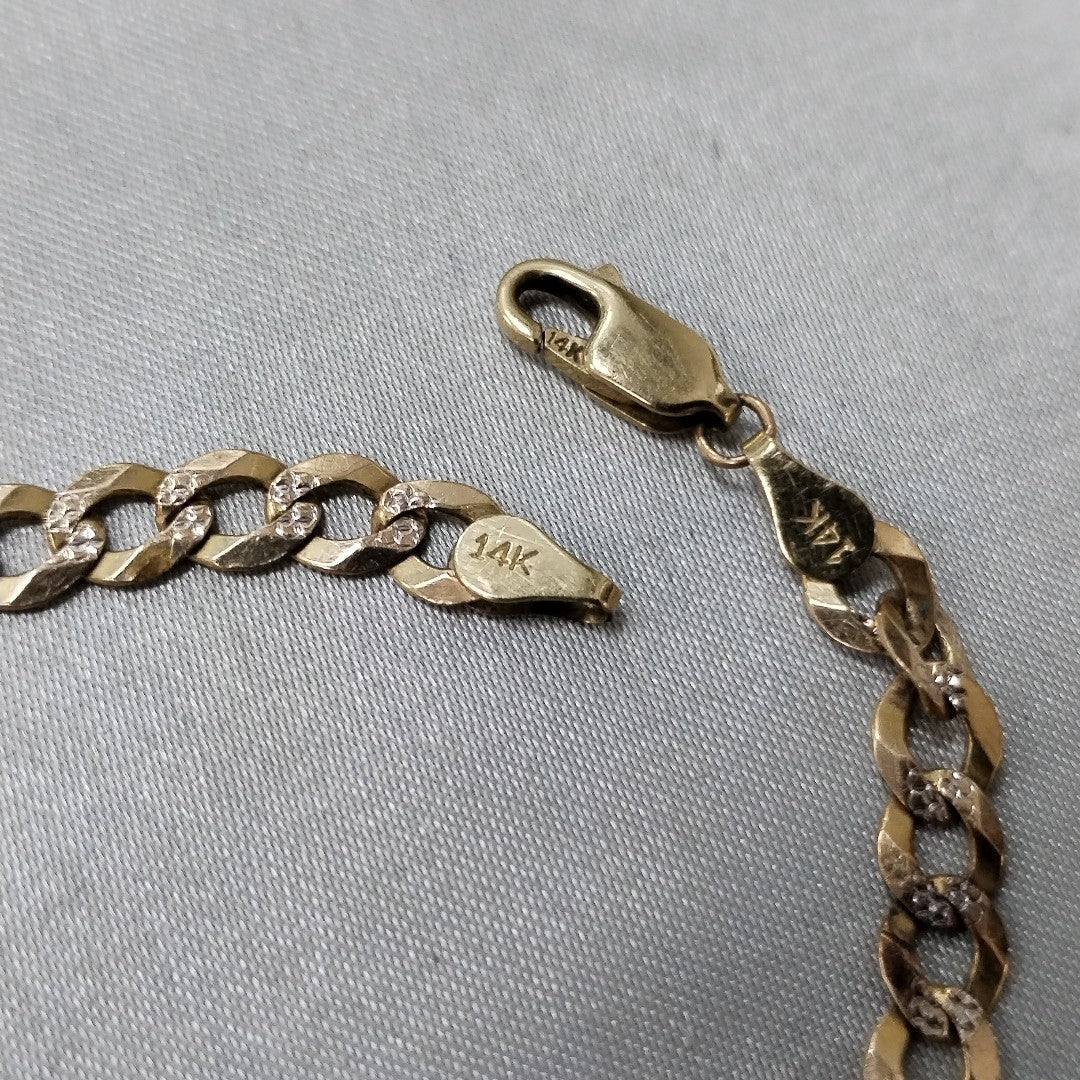 PULSERA ORO 14 K 5.3 GRMS (SEMINUEVO)