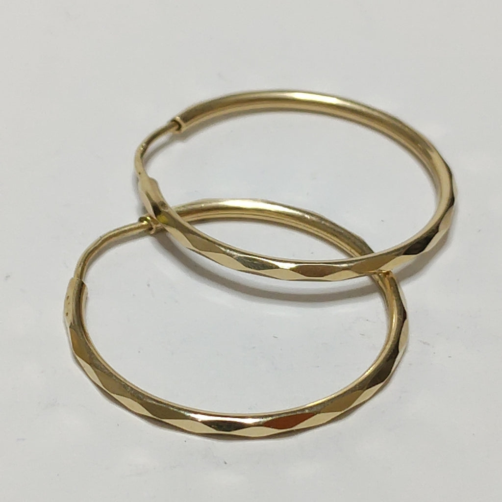 ARRACADAS PAR ORO 14 K 2.2 GRMS (SEMINUEVO)