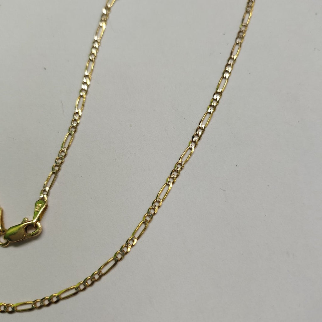 CADENA 3X1 14K 50 CM 3.4 GR (NUEVO)