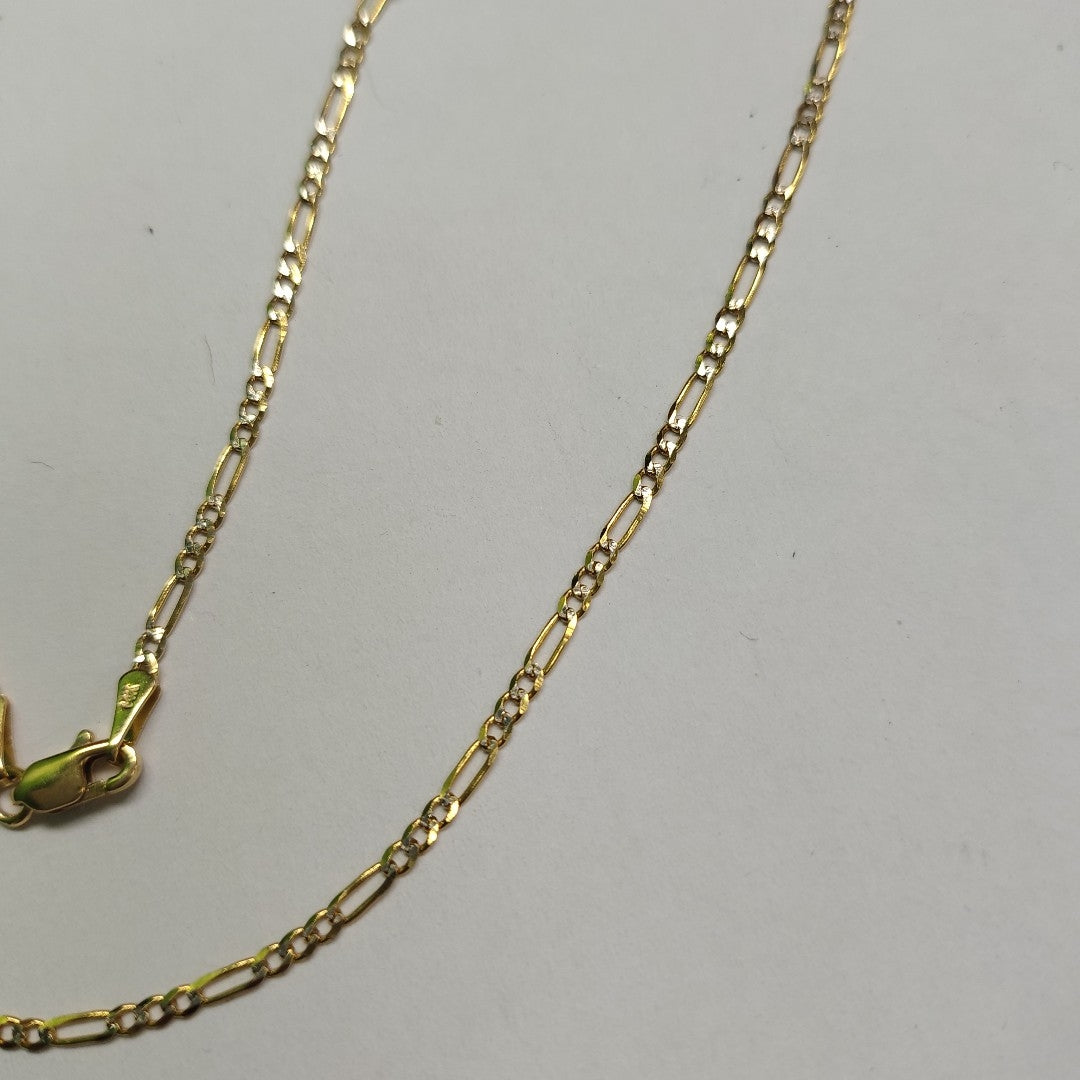 CADENA 3X1 14K 50 CM 3.4 GR (NUEVO)