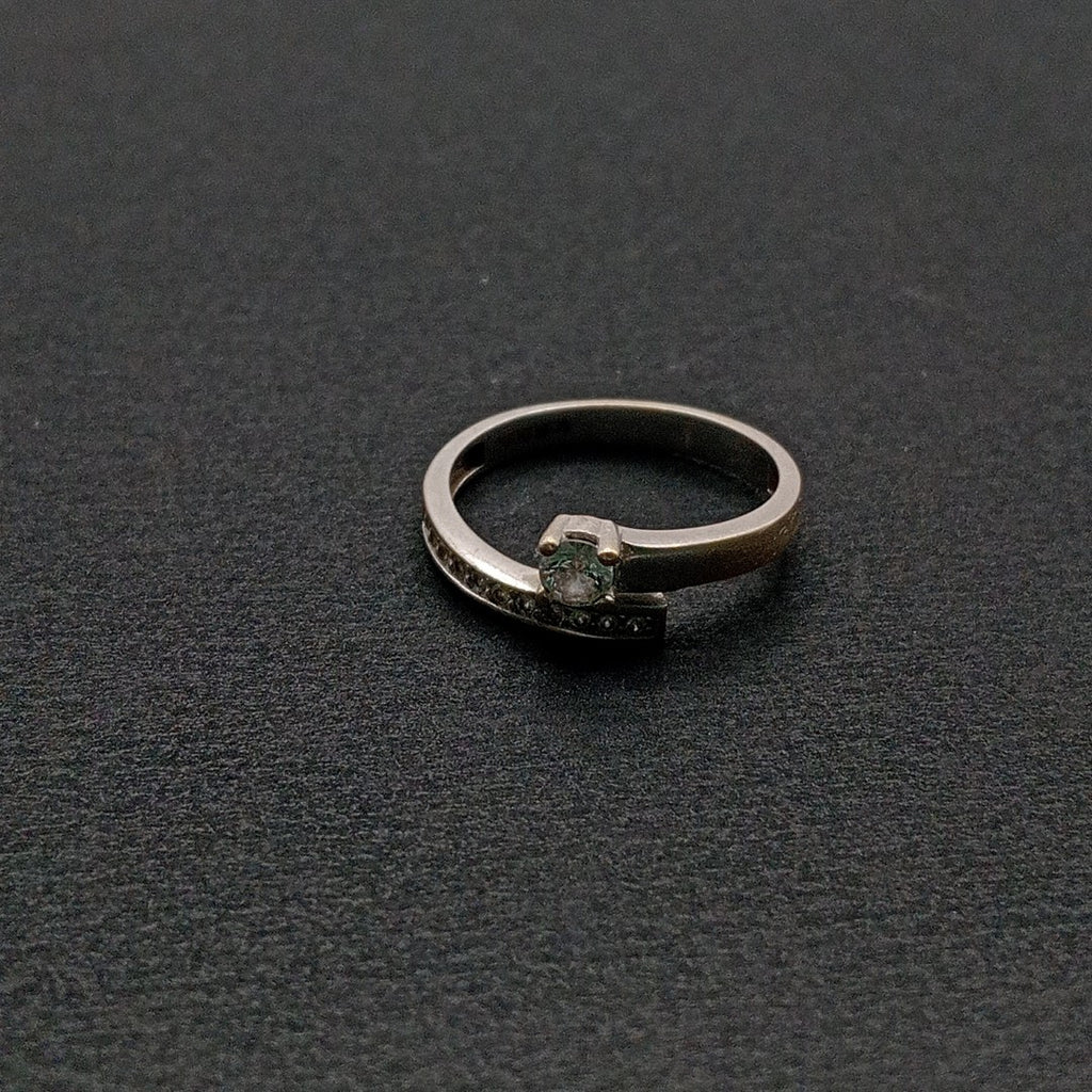 ANILLITO ORO BLANCO 14 K 2.2 GRMS (SEMINUEVO)