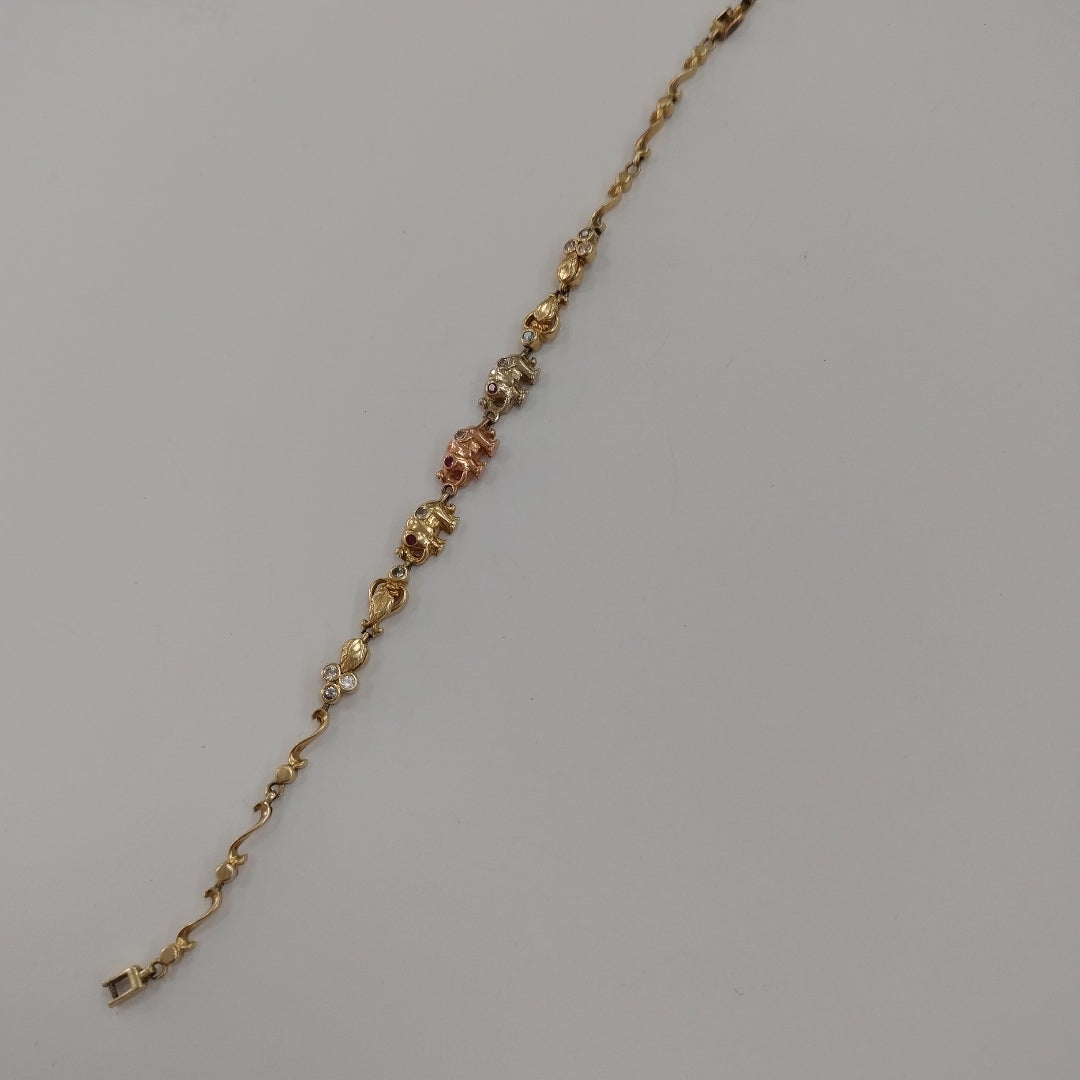 PULSERA ORO 14 K 8 GRMS (SEMINUEVO)