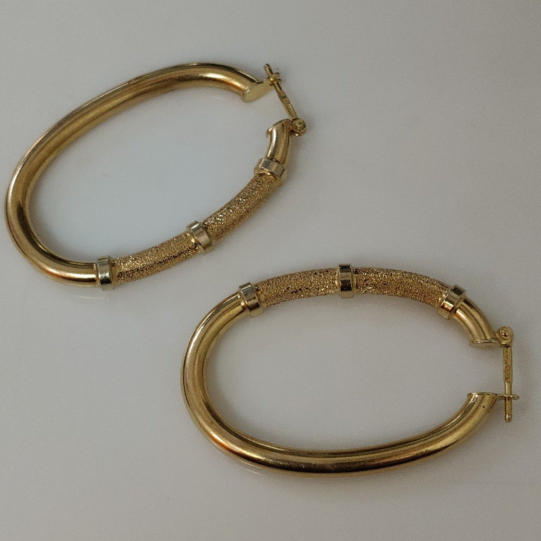 ARRACADAS PAR ORO 14 K 5,50 GRMS (SEMINUEVO)
