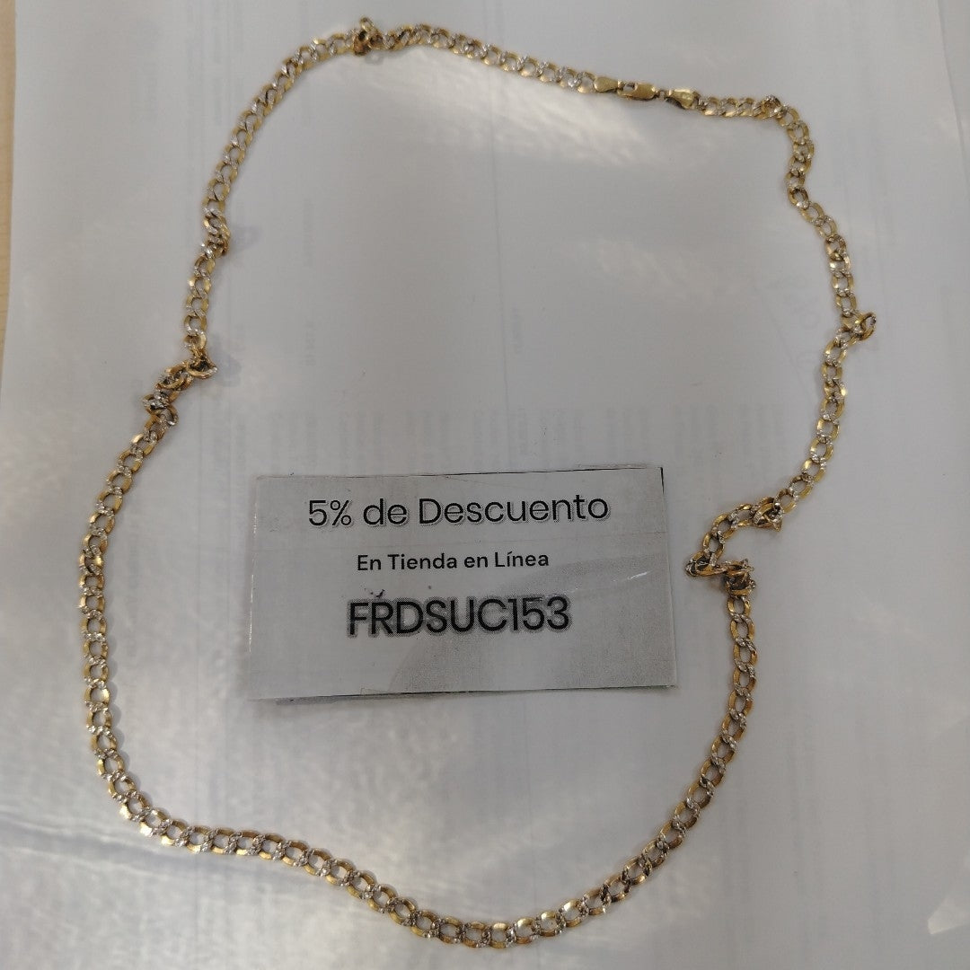 CADENA ORO 10 K 10.8 GRMS (SEMINUEVO)