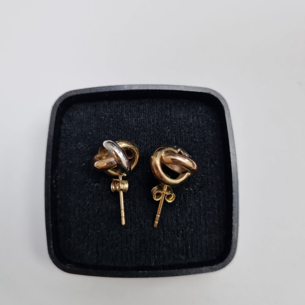 BROQUELES PAR ORO, ORO COMBINADO 10 K 1 GRMS (SEMINUEVO)
