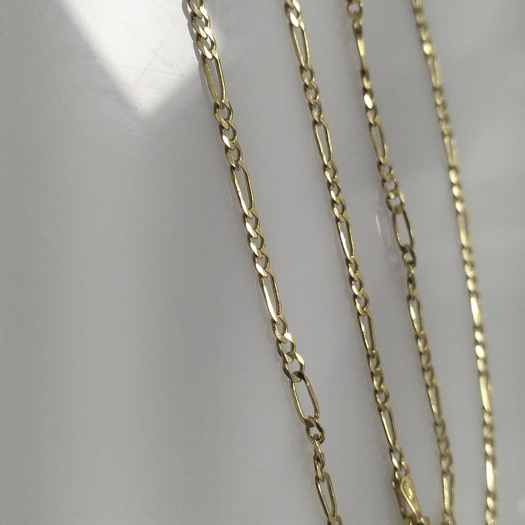 CADENA TEJIDO 3X1 14K 55 CM 5.2 GR (NUEVO)