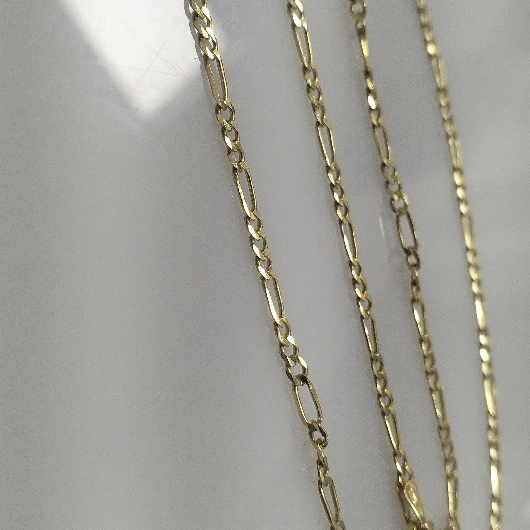 CADENA TEJIDO 3X1 14K 55 CM 5.2 GR (NUEVO)