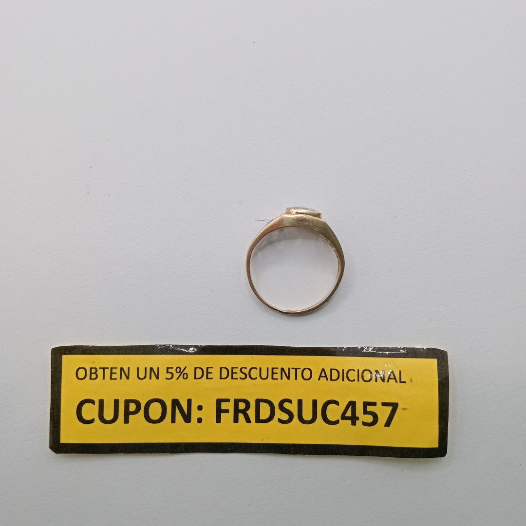 ANILLO ORO 10 K 2,70 GRMS (SEMINUEVO)