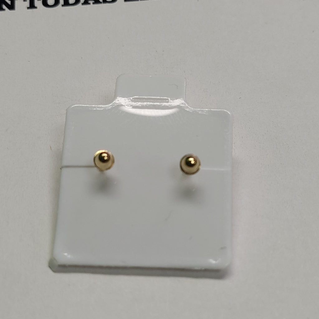 BROQUELES BROQUEL C CIRCONIA 14K 0.27 GR (NUEVO)
