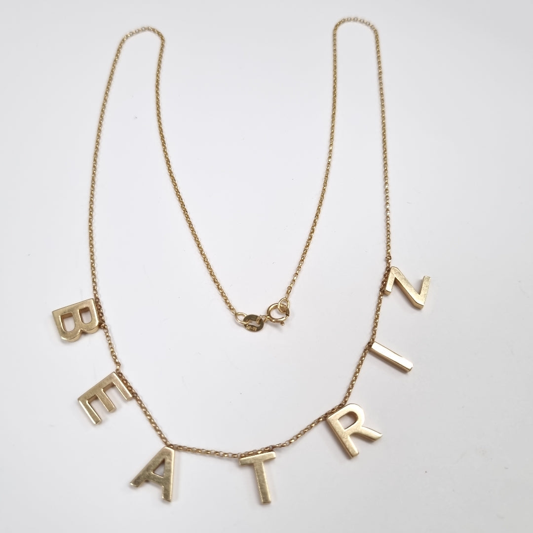 GARGANTILLA ORO 14 K 7.5 GRMS (SEMINUEVO)
