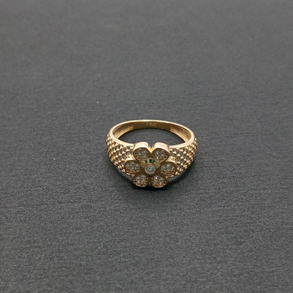 ANILLO ORO 14 K 2.3 GRMS (SEMINUEVO)